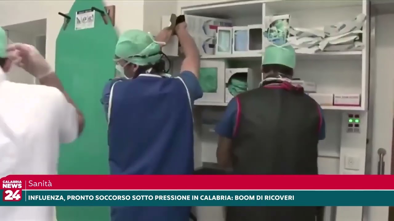 Influenza, pronto soccorso sotto pressione in Calabria: boom di accessi e ricoveri durante le…