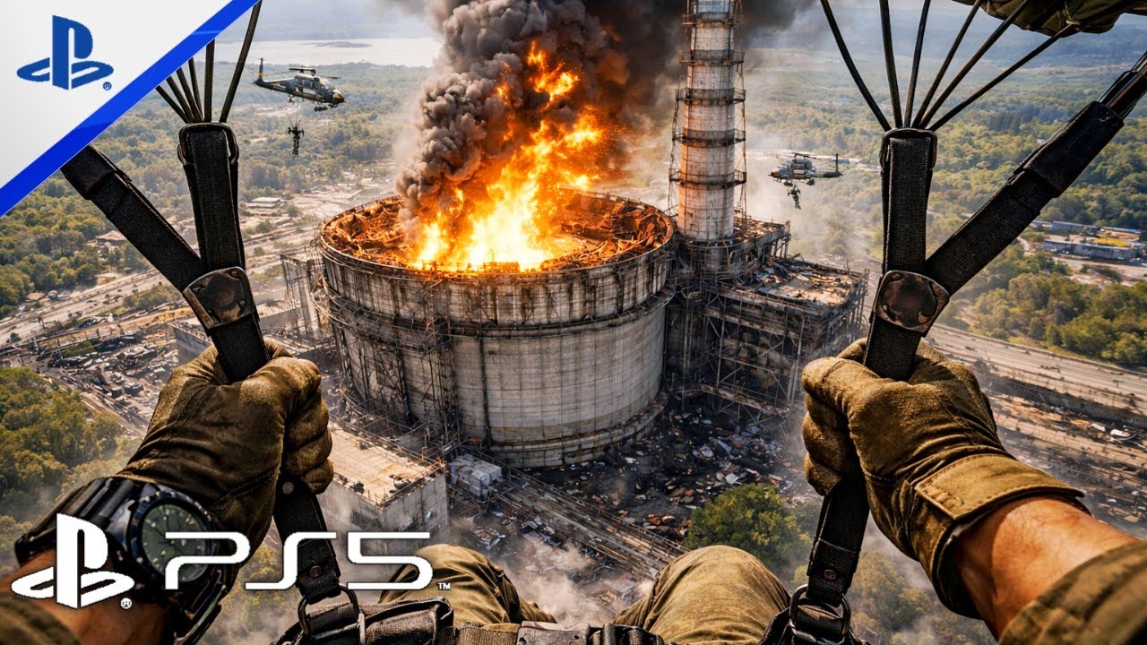 ATTACK ON THE ENEMY NUCLEAR REACTOR | MW3 | PS5 Gameplay 