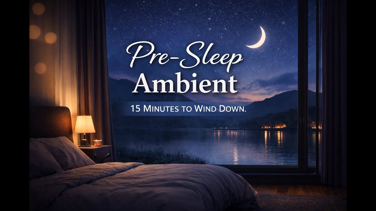 Pre-Sleep Ambient – 15 Minutes to Wind Down Before Bed