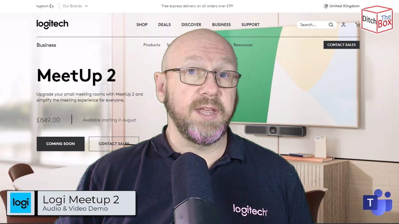 Ditch the Box — демонстрация Logitech Meetup 2