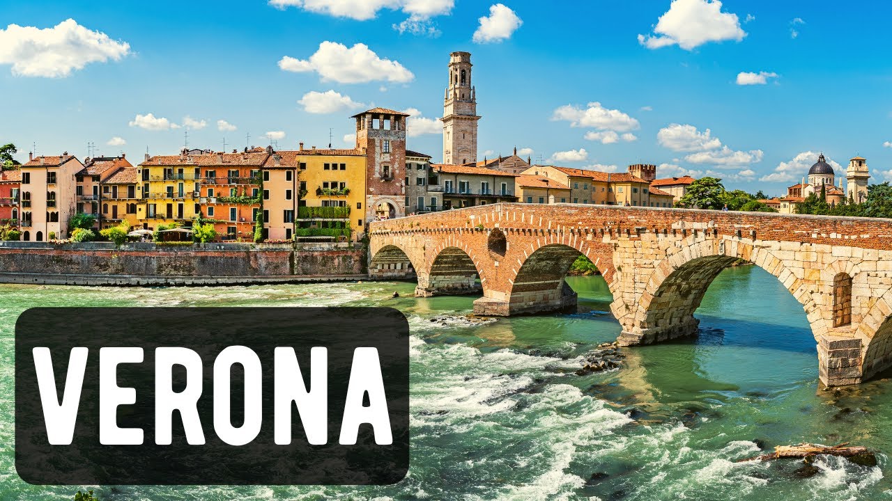 Верона, Италия 🇮🇹 - Виртуальная пешеходная экскурсия по городу - лето 2022 г. - 4K 60FPS