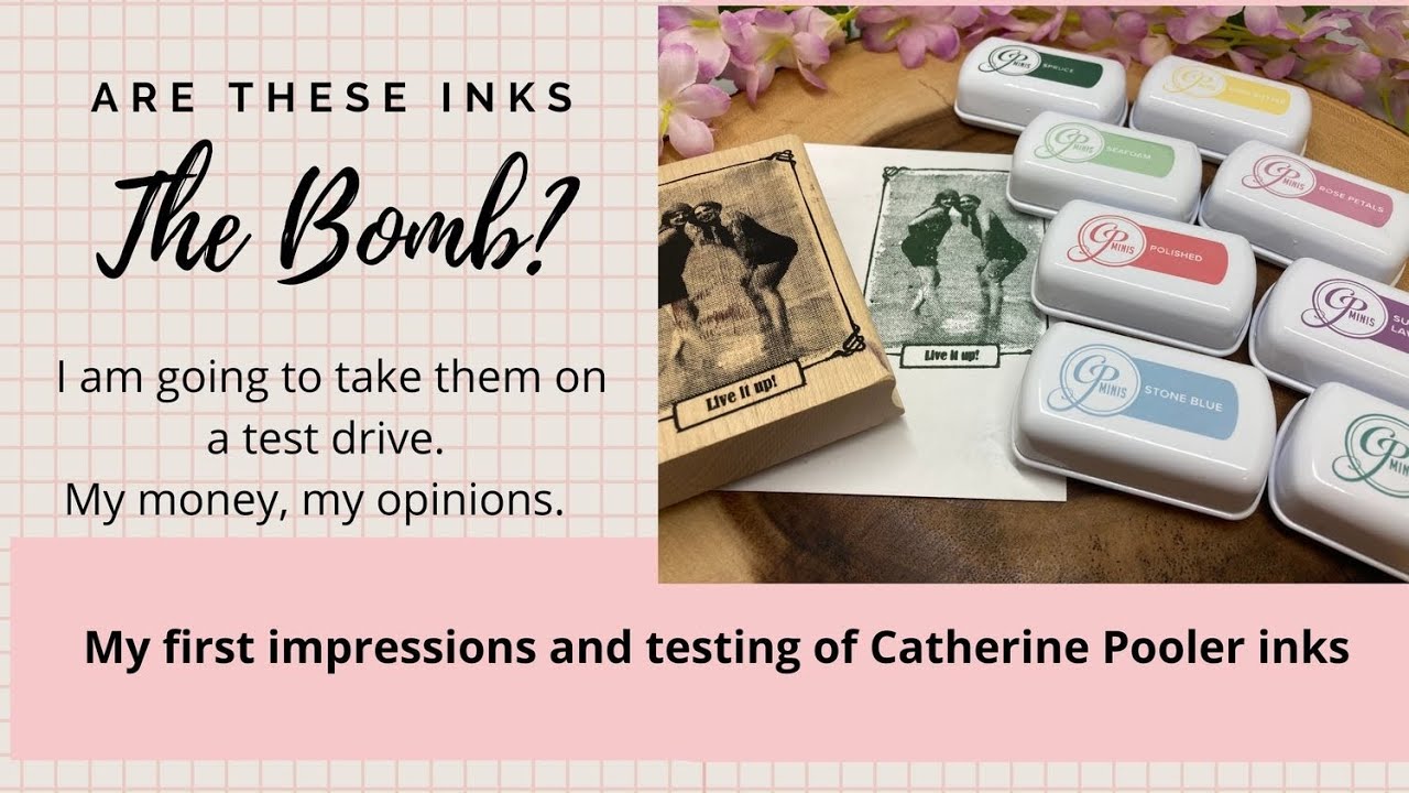 First impressions and test drive of Catherine Pooler inks/ Zen Collection 2021/ Worth the Hype?