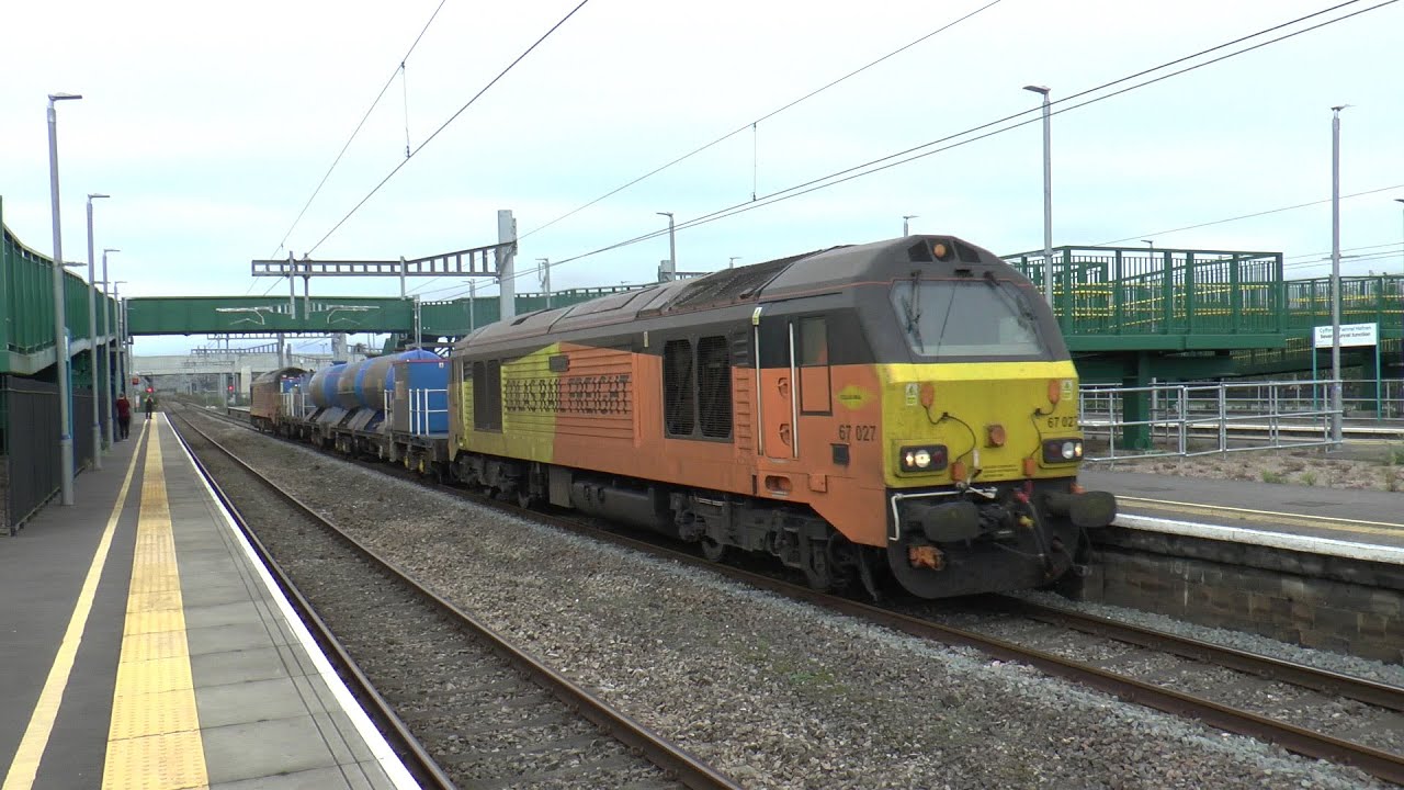 RHTT Trains around the country with different locos.