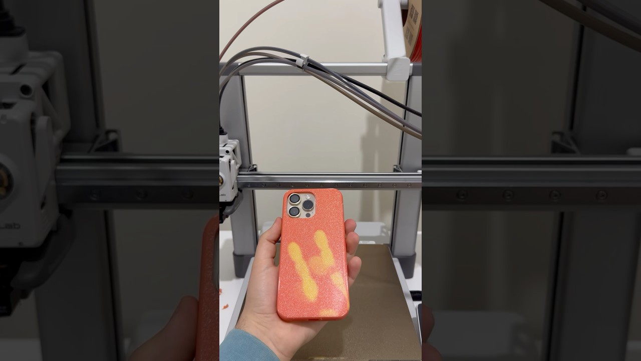 3D Printed Color Change Phone Case