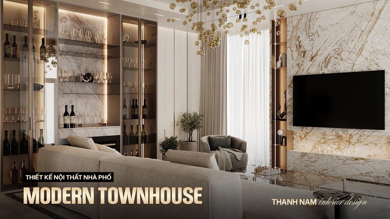 NỘI THẤT NHÀ PHỐ HIỆN ĐẠI | THIẾT KẾ - THI CÔNG NỘI THẤT TRỌN GÓI