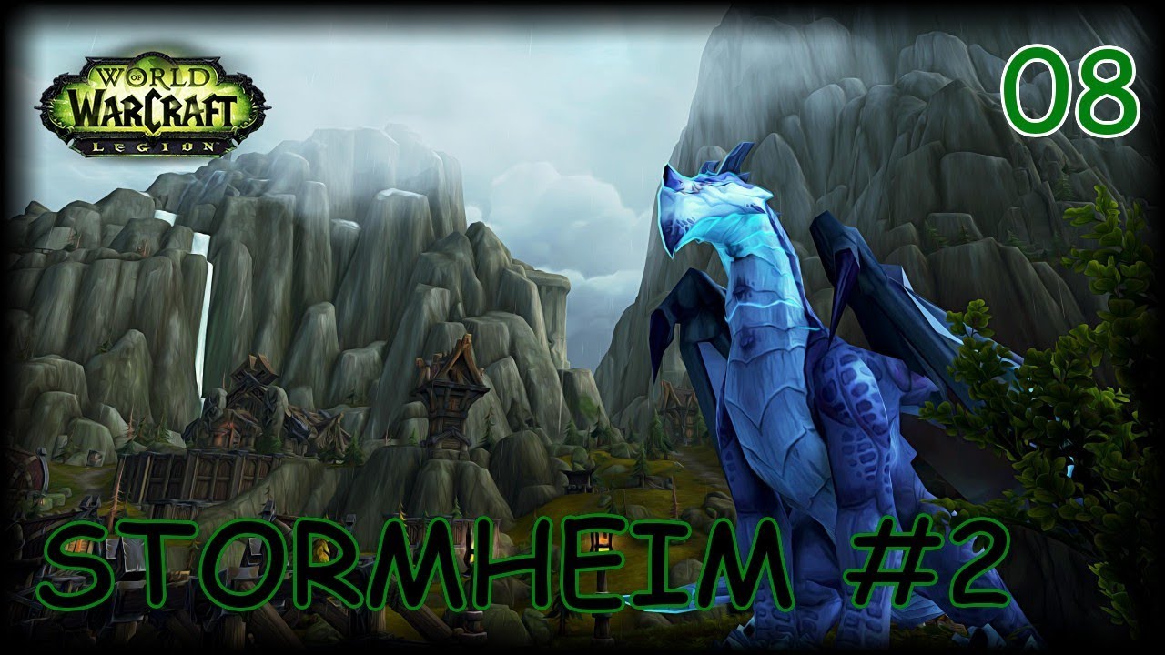 WOW LEGION Gameplay Walkthrough NIGHTBORNE MONK Part 8 - Stormheim Vrykul Story, Bro #2
