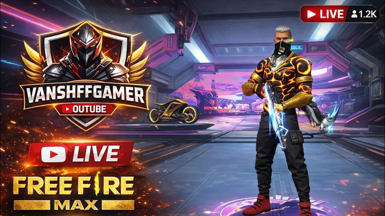 free fire gaming live stream 😎🔥🔥