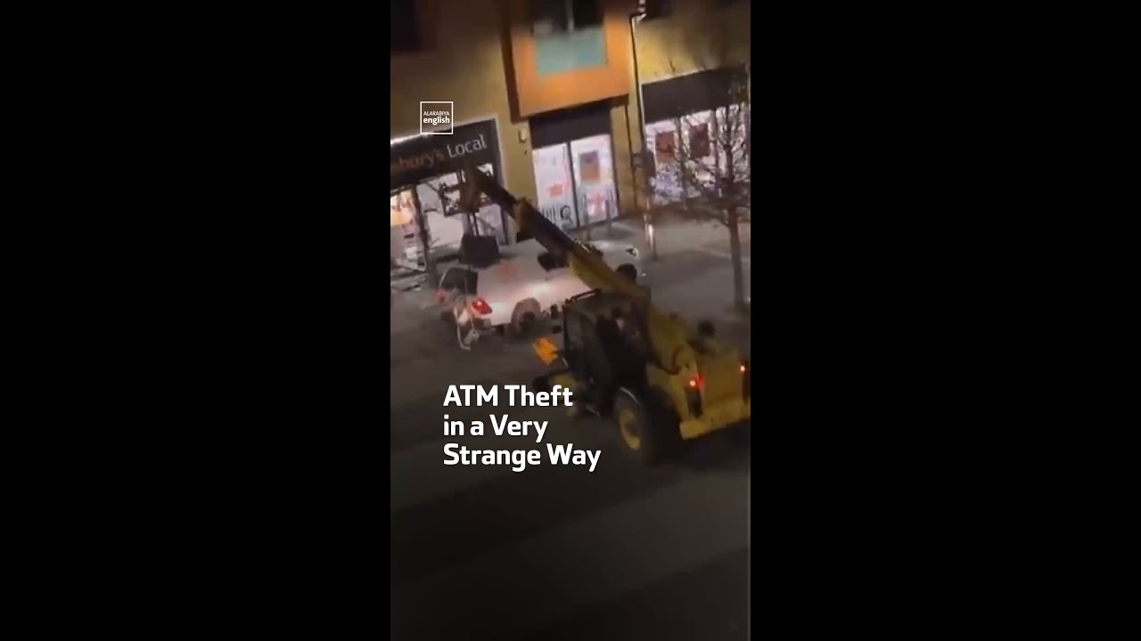 ATM Theft in a Very Strange Way