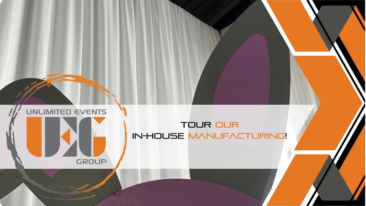 Manufacturing From Concept to Reality: Explore Our In-House Manufacturing 🔧 | Events Solutions
