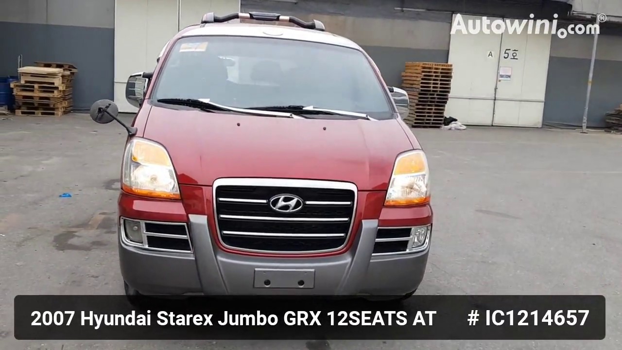 Korean Used Car - 2007 Hyundai Starex Jumbo GRX 12SEATS AT
