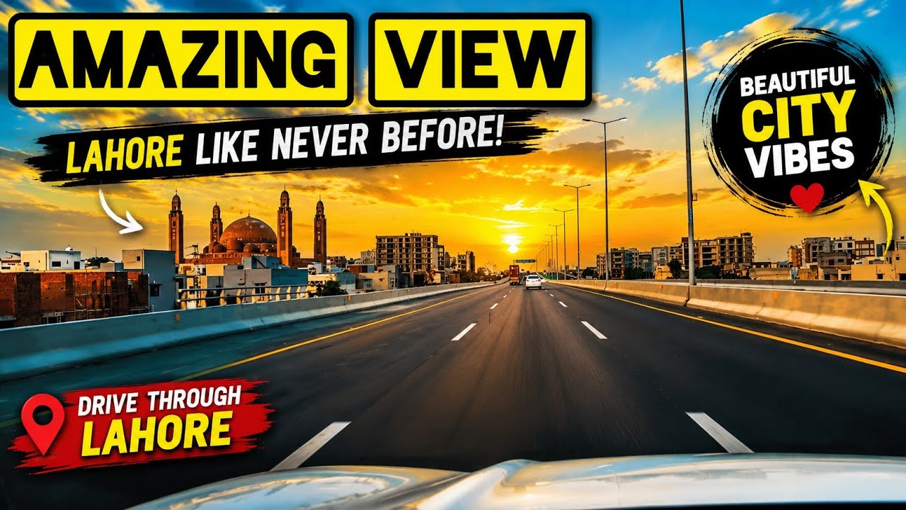 Ring Road Se Bahria Town Lahore Ka View | #tabitariq 