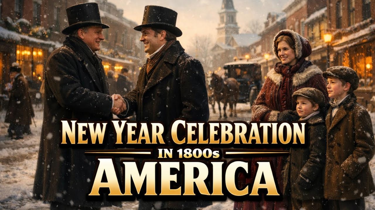 What New Year’s Day Truly Felt Like in 1800s America | Calm History to Fall Asleep