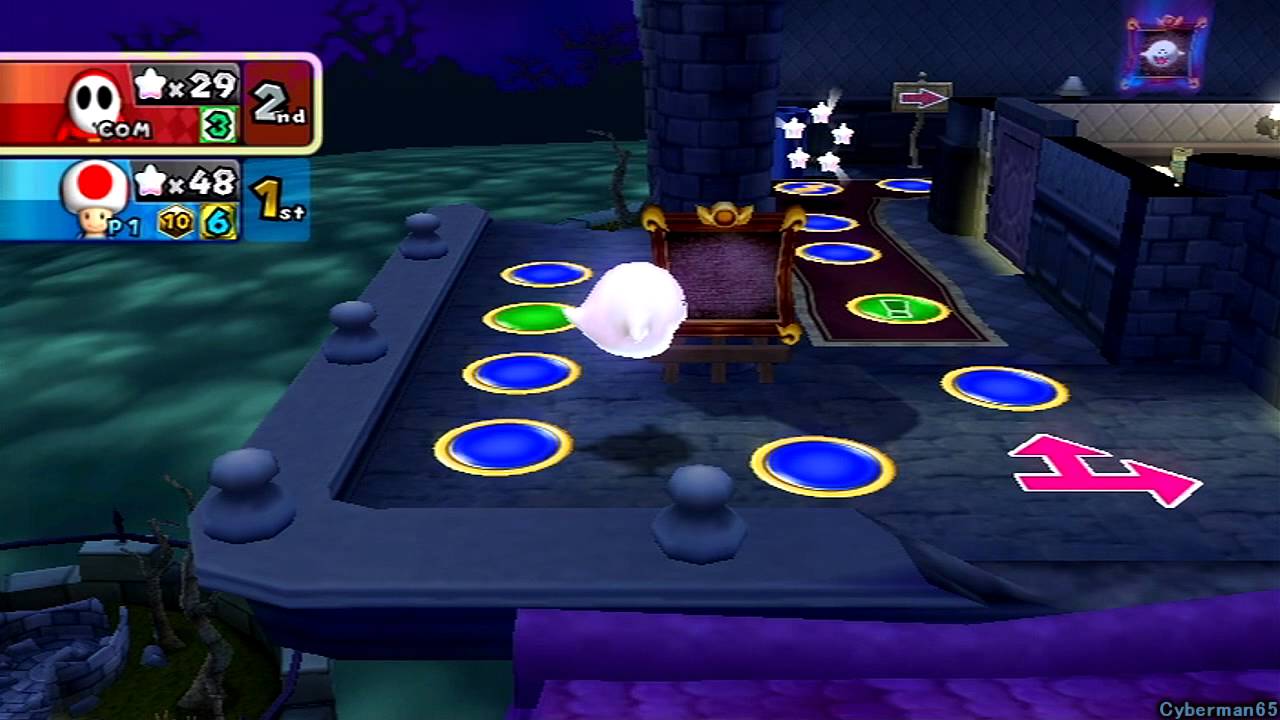 Mario Party 9 ~ Story Mode / Solo - Part 3 ~ Boo's Horror Castle - Boss: Dry Bones/King Boo