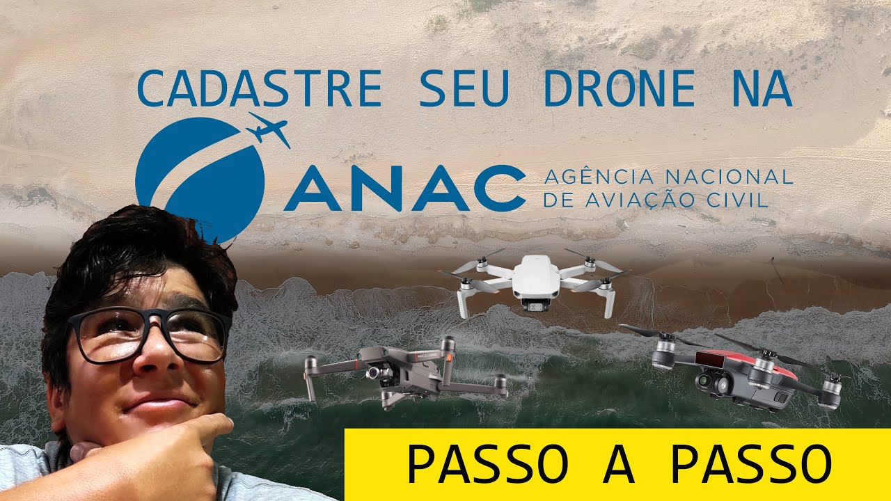 ANAC SISANT Cadastro de Piloto e Drone como fazer?
