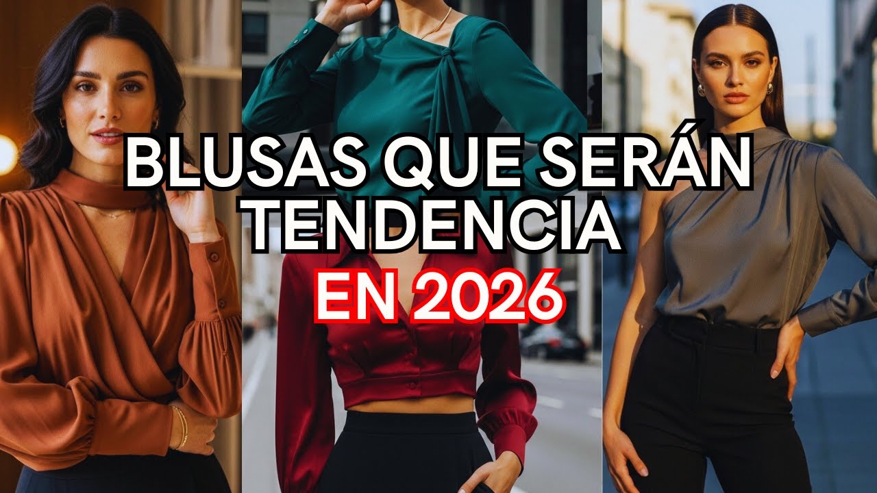 ¡Estas Blusas Serán la Moda QUE ARRASA en 2026! | Tendencias IMPERDIBLES