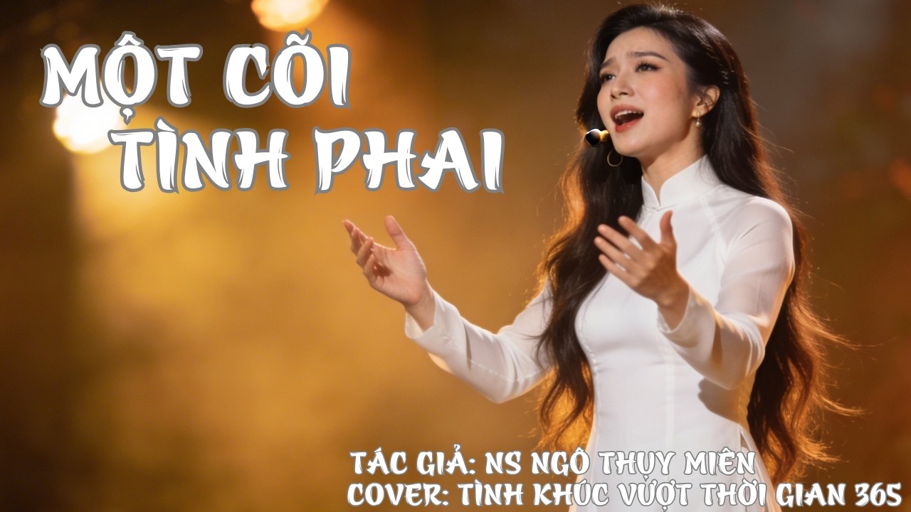 MỘT CÕI TÌNH PHAI | TÁC GIẢ: NS NGÔ THỤY MIÊN | Covered by TÌNH KHÚC VƯỢT THỜI GIAN 365