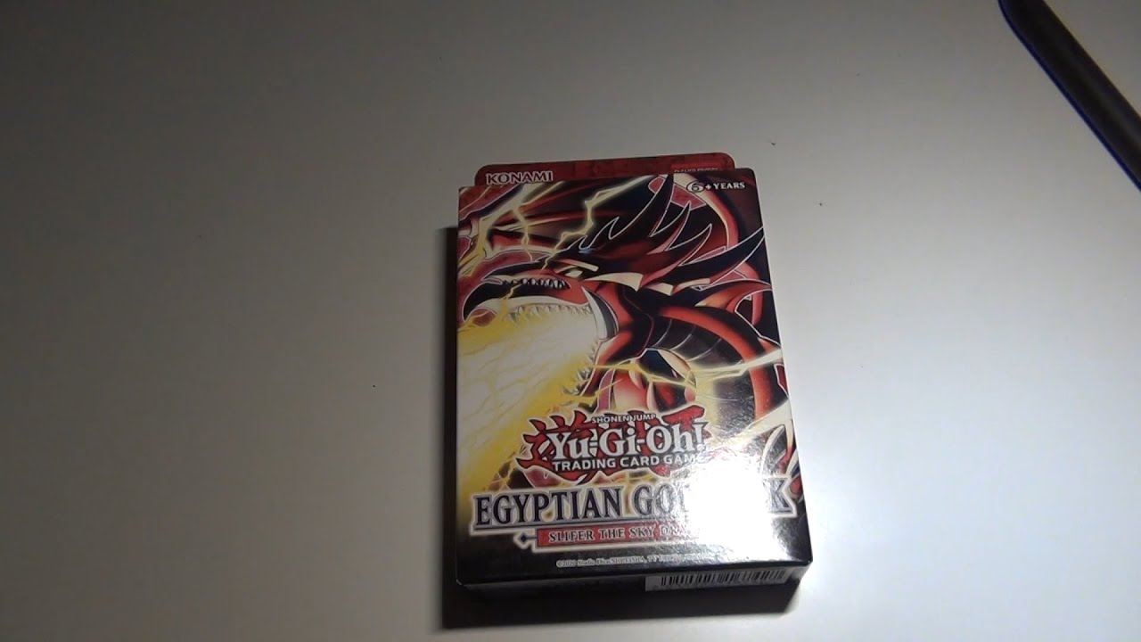 Unboxing a Slifer The Sky Dragon Structure Deck