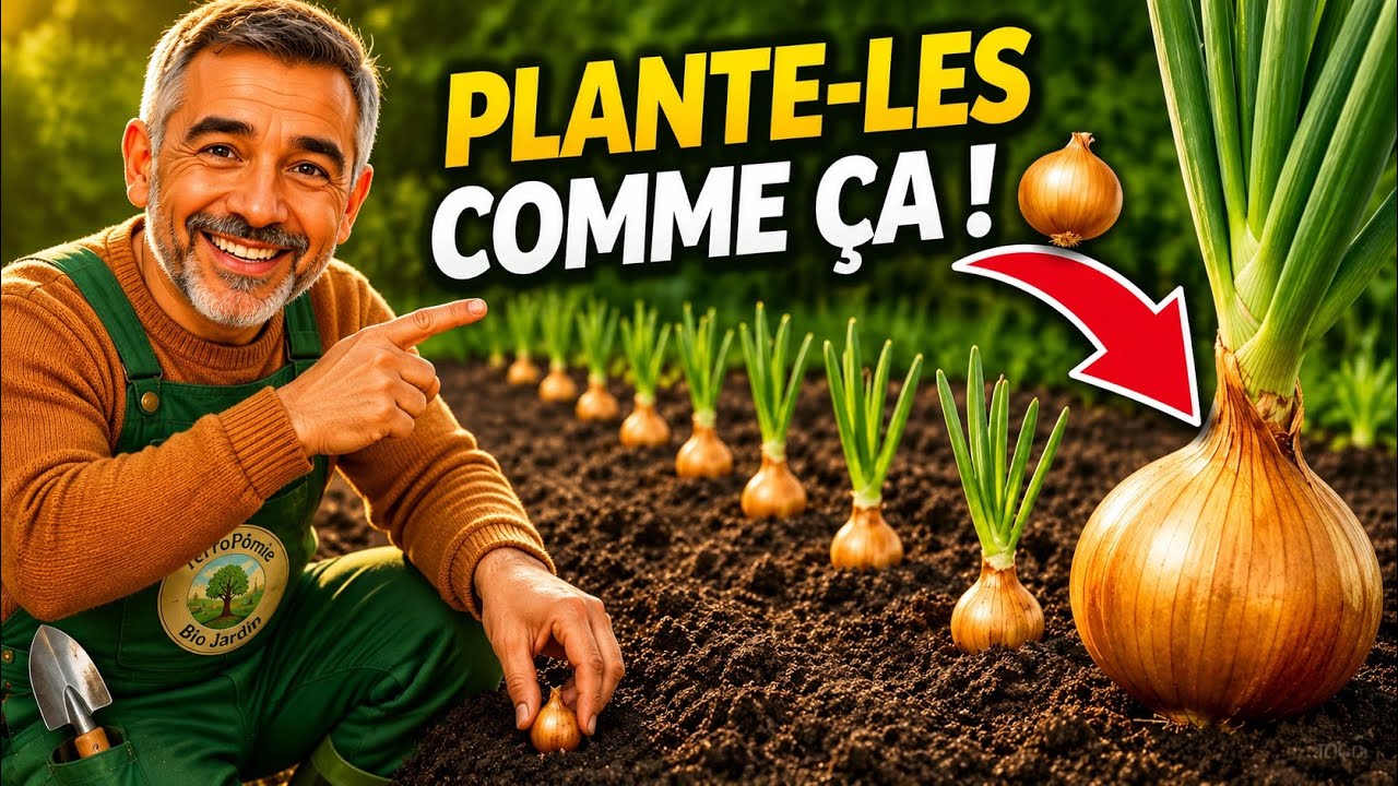 Planter des Oignons au Potager 🧅 : La Méthode Simple pour une Bonne Récolte !
