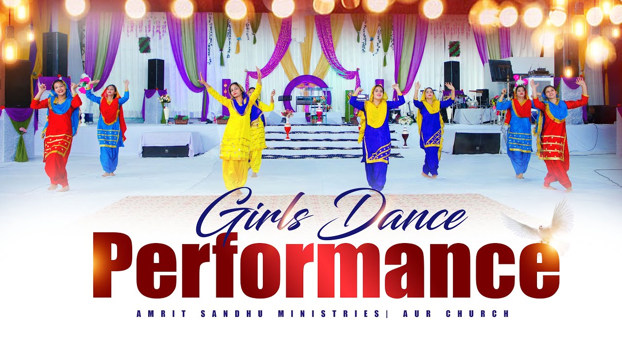 GIRLS DANCE PERFORMANCE IN AUR CHURCH | ON 5TH CHURCH ANNIVERSARY