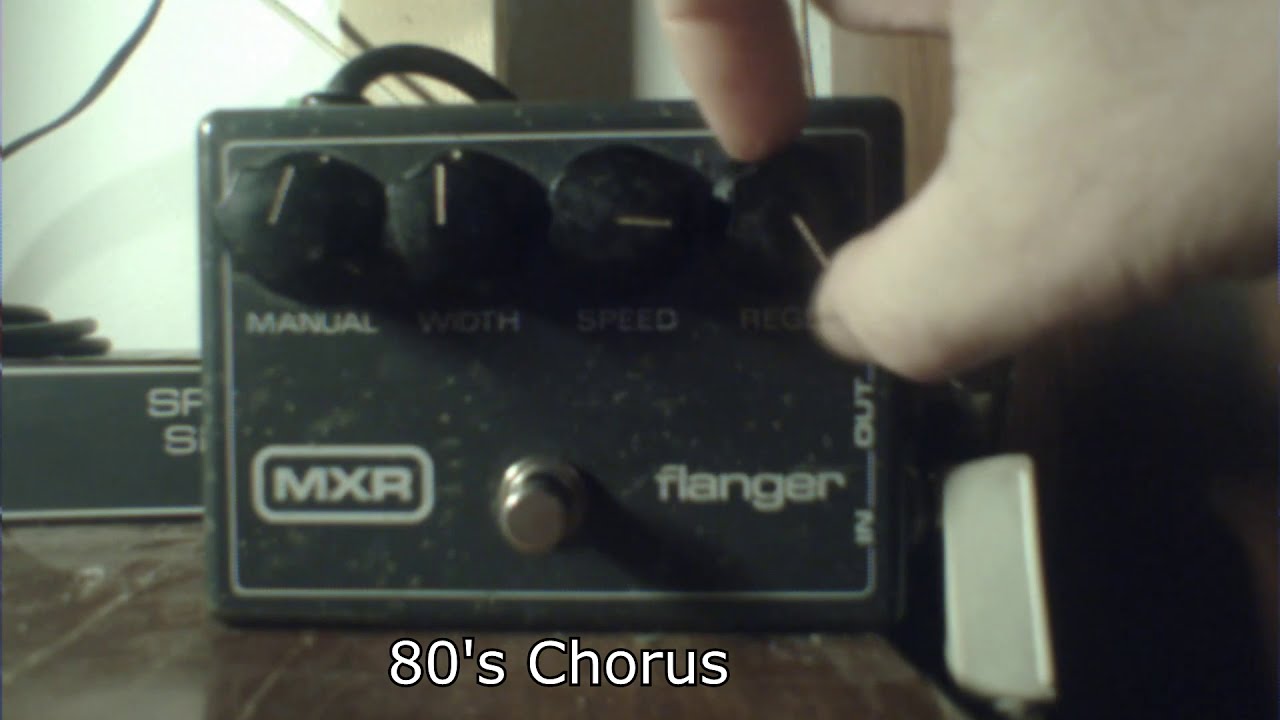 MXR Flanger - Chorus Sound