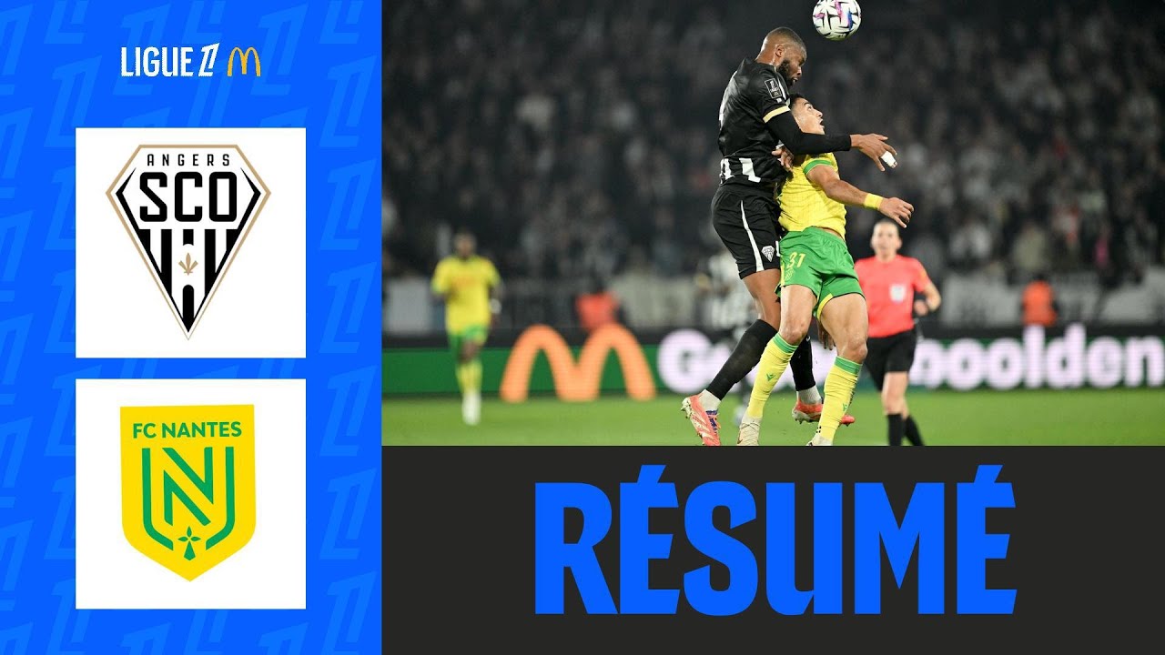 Angers BALAIE Nantes et se rapproche de l'EUROPE | 16&egrave;me journ&eacute;e - Ligue 1 McDonald's 25/26