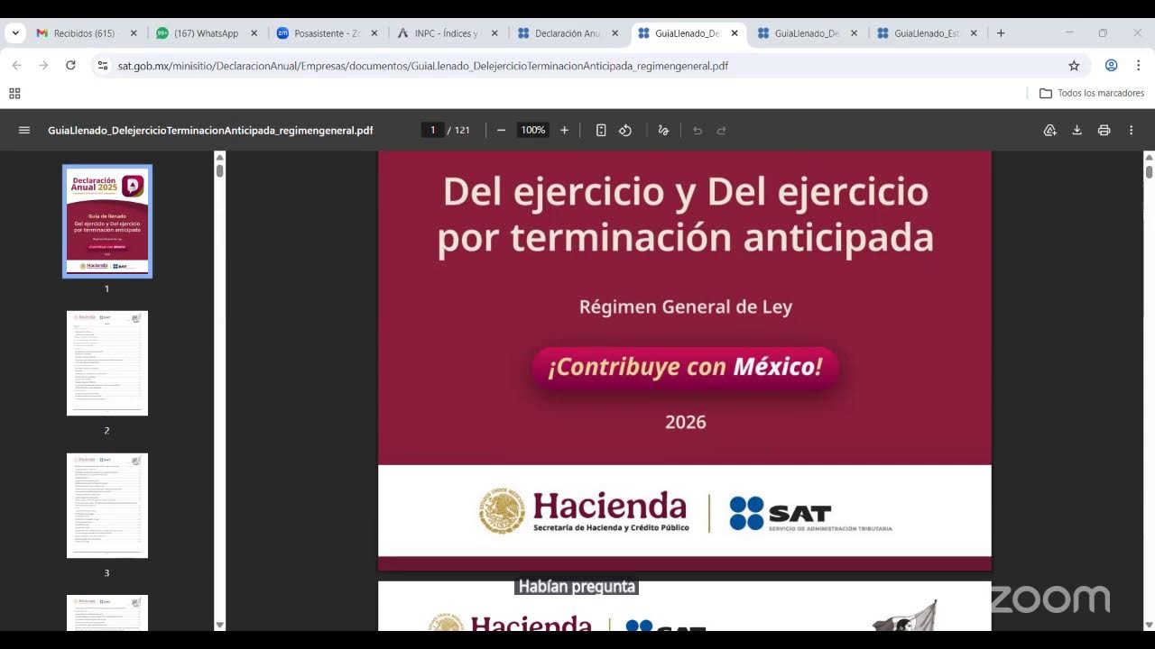 Cálculo Anual de Personas Morales