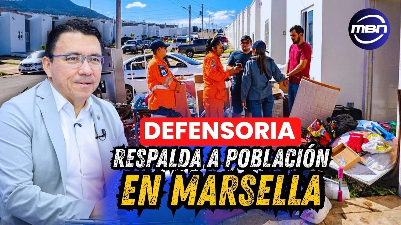 Presidente de la Defensoría brinda postura tras inundación que dejó familias sin hogar en Marsella