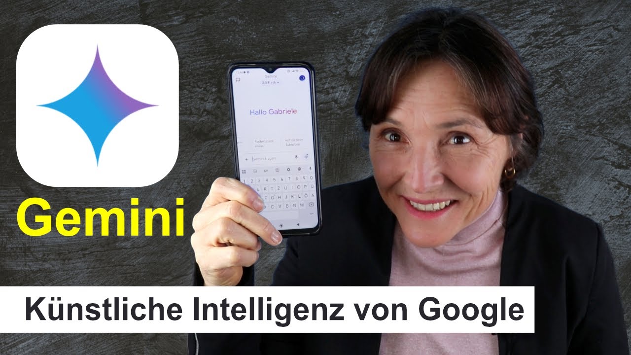 Gemini- der KI Assistent von Google. Wie funktioniert das? Wie kann ich Fragen an KI stellen?