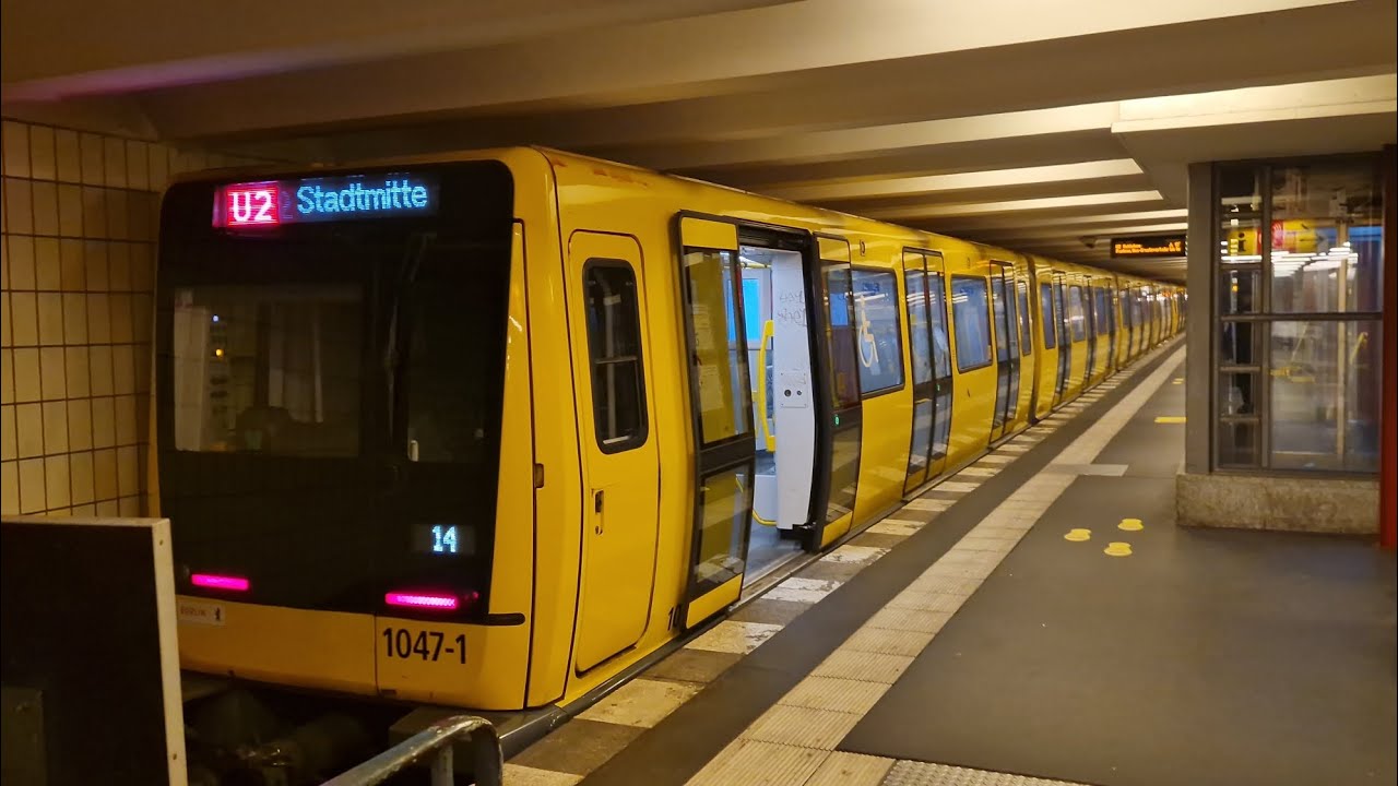Einsetzermitfahrt in U2 von Zoologischer Garten bis Stadtmitte 