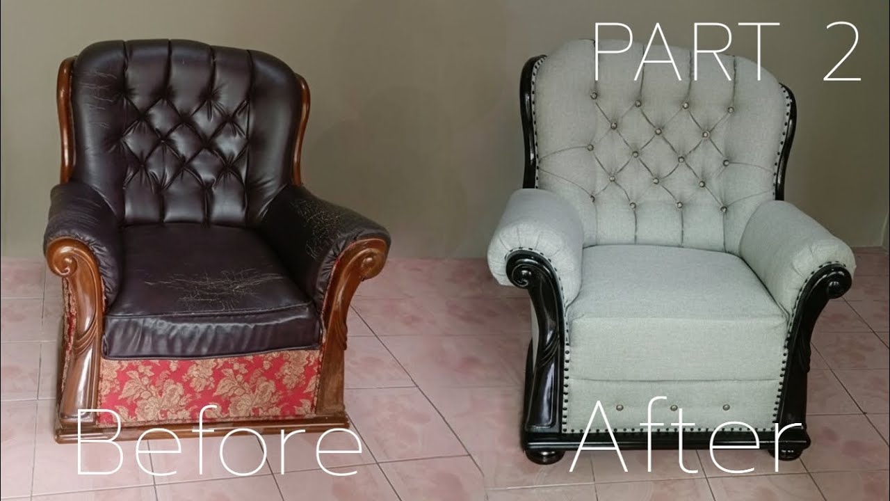 Fixing 35 Years Old Shaggy Chair, Part 2