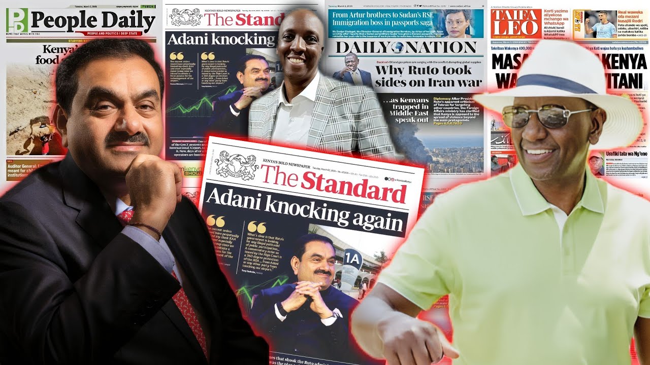 ADANI NÌ ADANI KANA HENA MÙNDÙ ÙREHITHANÌA NA ADANI GÙTHATHAÙRA MAGATHÌTI TUESDAY 3/3/2026