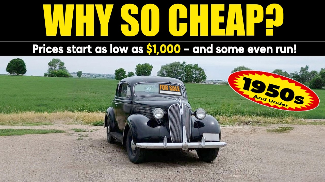 Why Are These Car Owners Trying So Hard to Sell Their Vintage Cars? 30 Vintage Cars READY TO SELL!