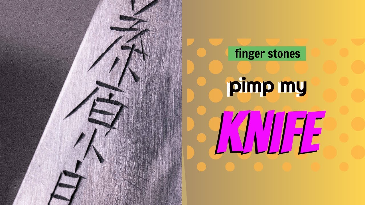 The SECRET About FINGER STONES!!! Make Your Scratchy KNIVES Great Again!