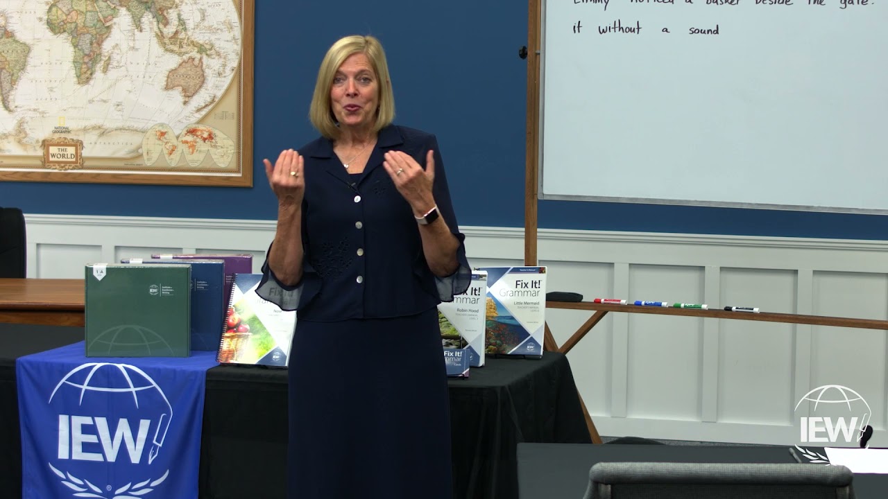 How IEW's Fix It! Grammar Program Works