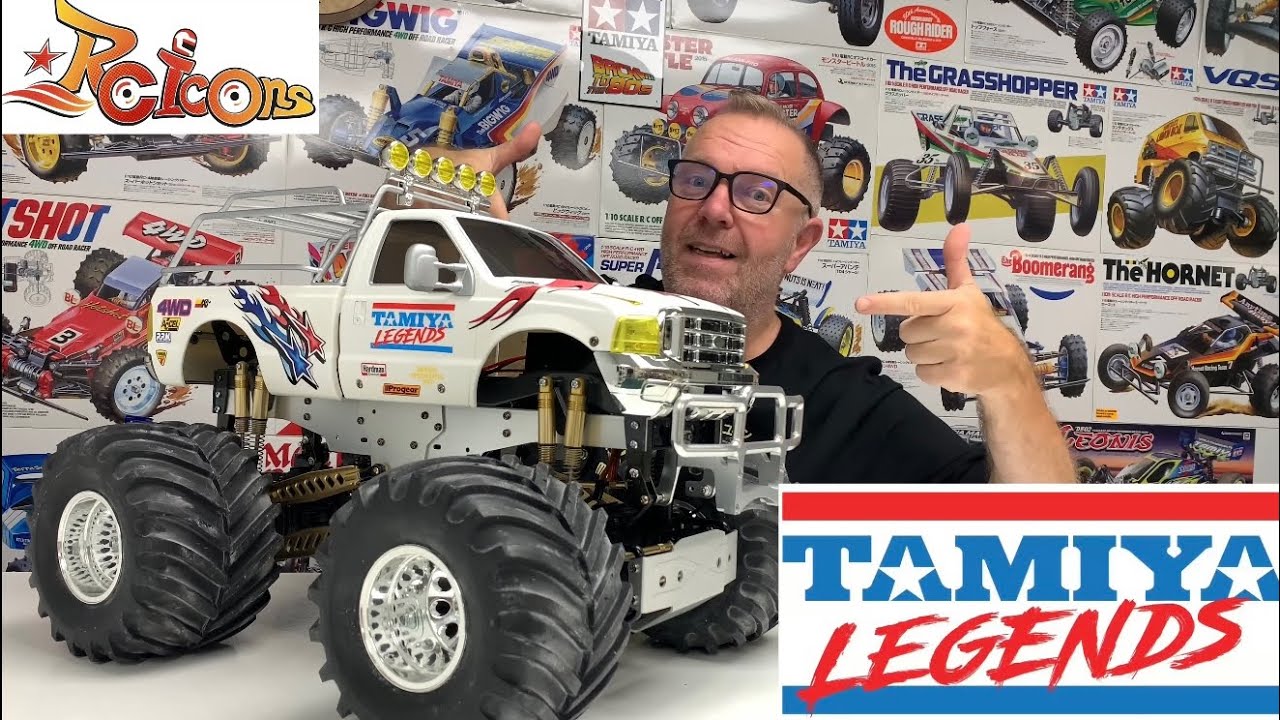 Tamiya Legends Juggernaut for Keith over at RC Icons…