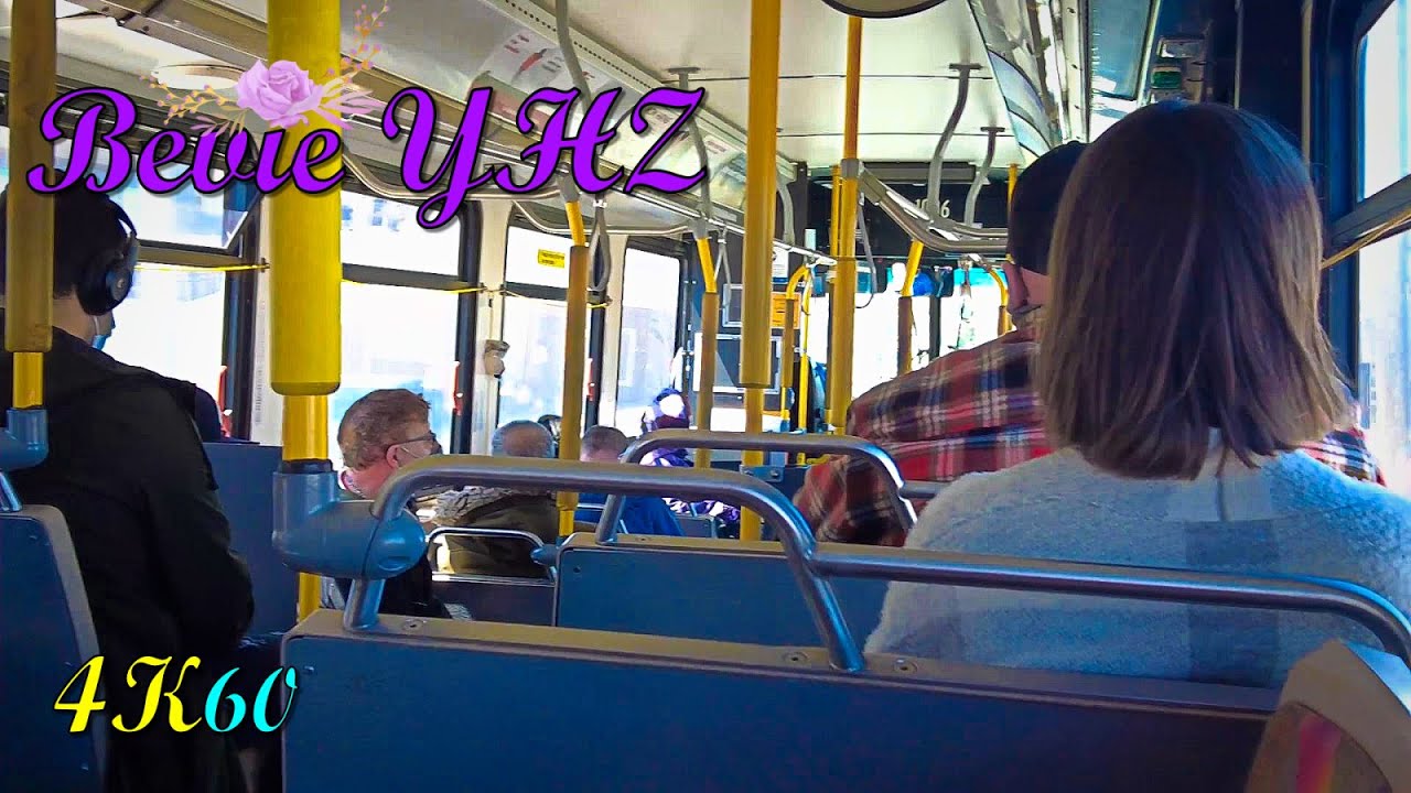 Halifax, Canada Riding the #8 Bus to Bedford | April 24, 2021