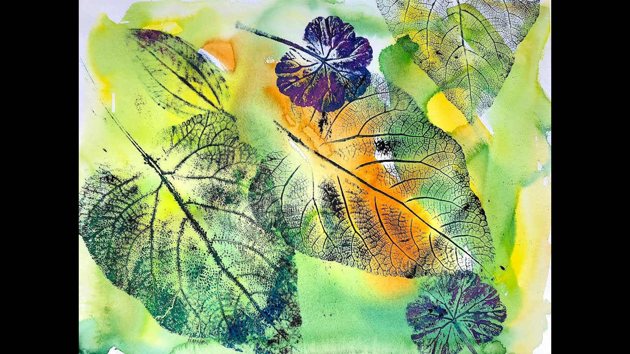 Art Project: Leaf Printing with Sue Fierston