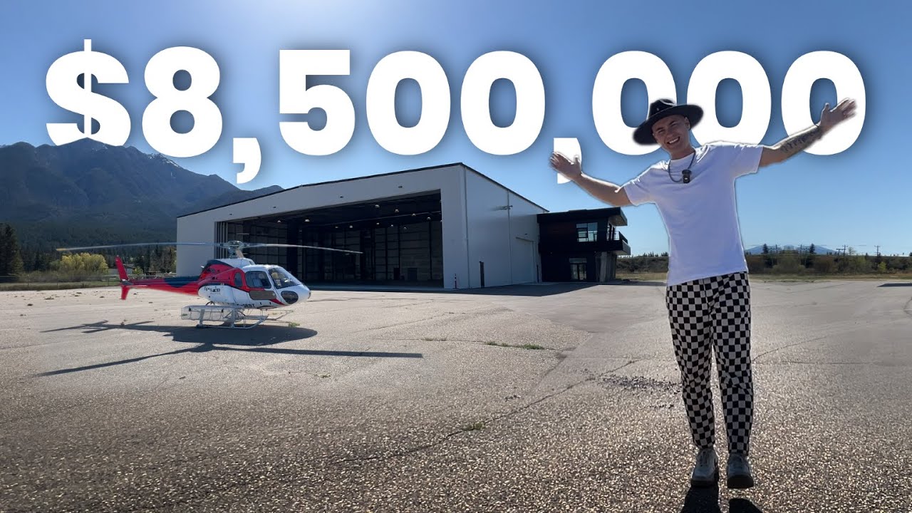 Touring a $8,500,000 Private Airport Hangar!