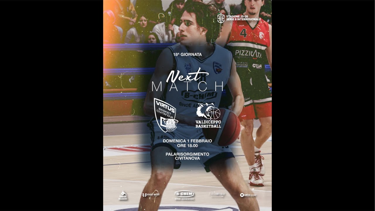 B-CHEM Virtus Basket Civitanova  VS VALDICEPPO BASKETBALL