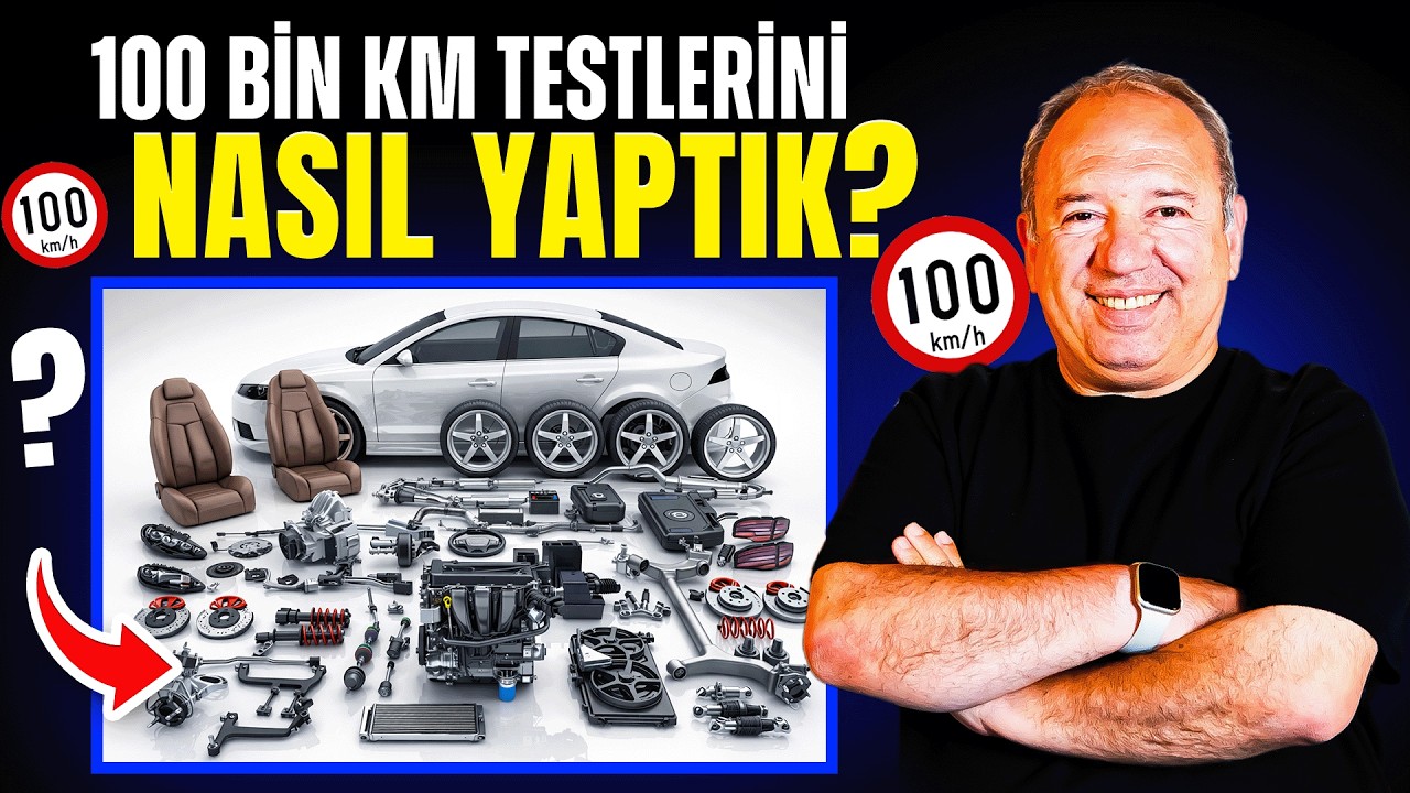 1 yıl süren otomobil testi! | 100.000 KM Testleri