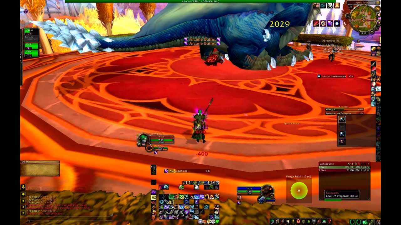 sunwell Wenll vs Kaelroc hunter solo