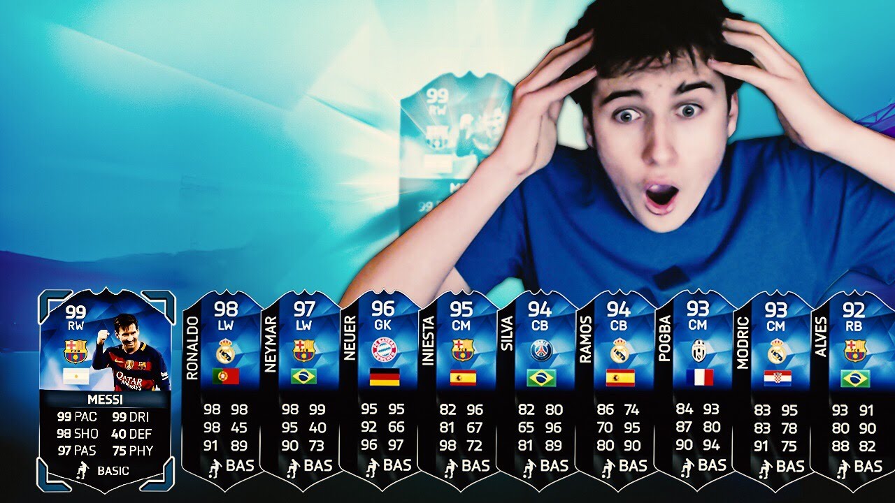 THE TOP 10 GREATEST TOTY PACKS!! - Fifa 16 Pack Opening