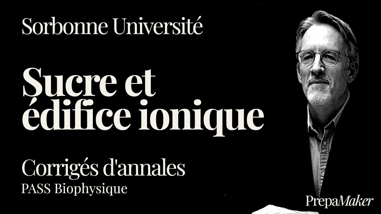 #sorbonneuniversité #biophysique  des solutions - #sucre  et édifice #ionique #pass #las #science