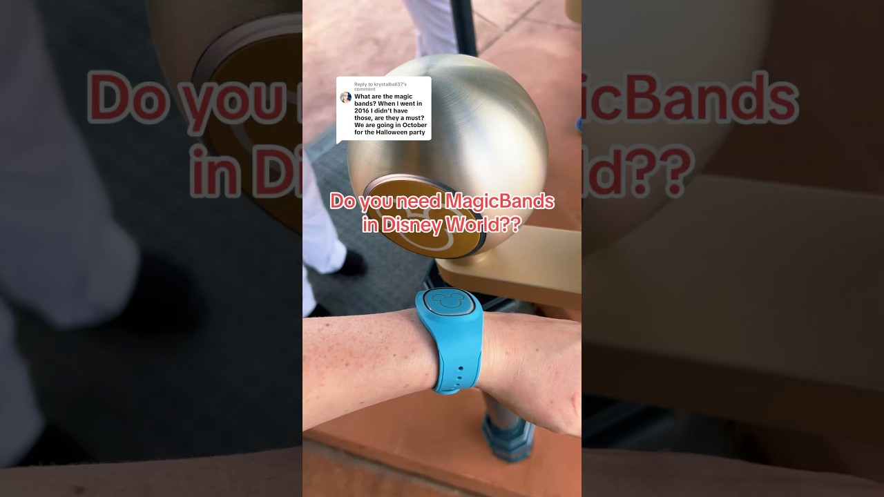 Do you really need Magic Bands in Disney World? #disney #disneyworld #magicband