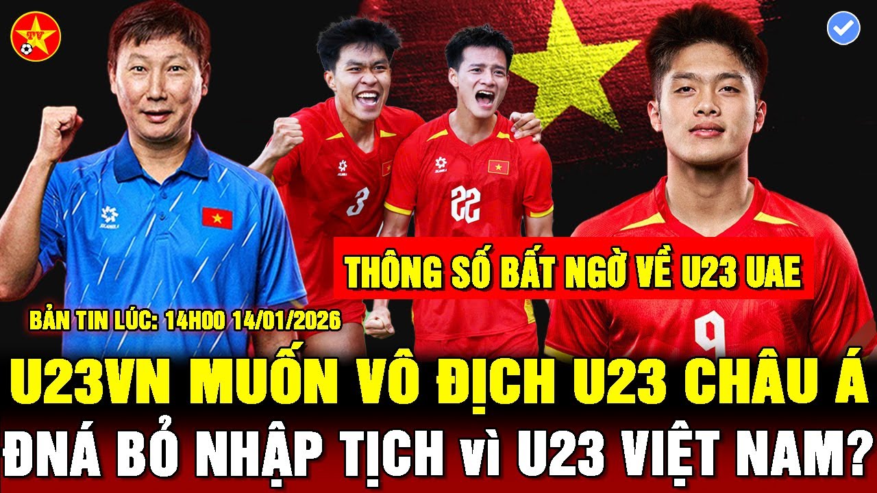 ✔️U23 UAE LÀ KHẮC TINH CỦA U23VN, NHƯNG HLV KIM LÀ CHUYÊN GIA PHÁ DỚP, QUỐC VIỆT THỂ HIỆN QUYẾT TÂM