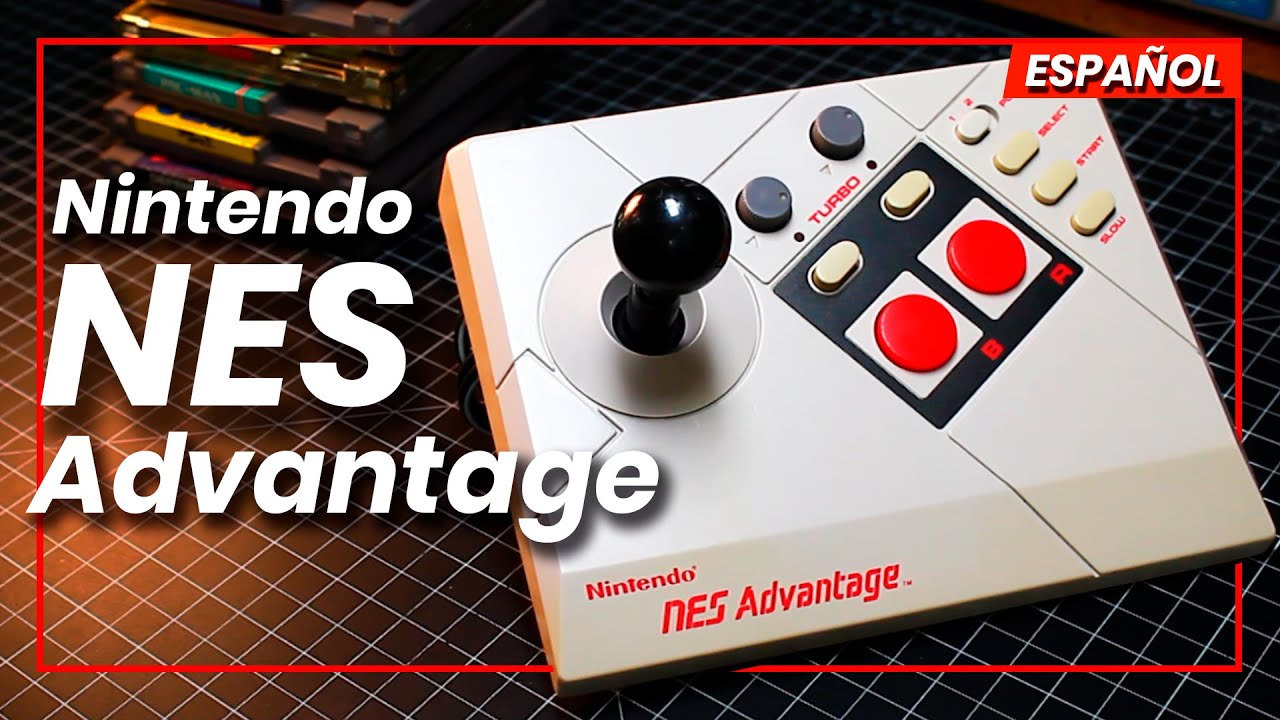 Un CONTROL fuera de su ÉPOCA | El Joystick de Nintendo 🕹️ - Nes Advantage controller (reseña)