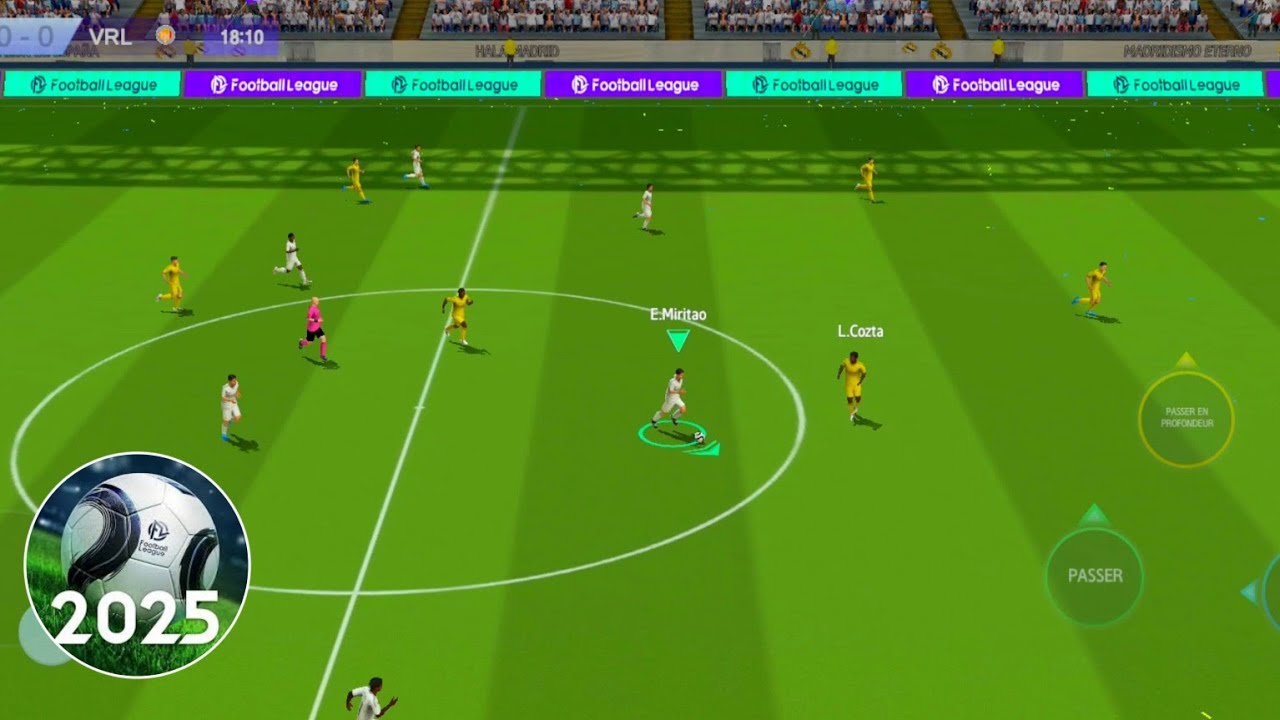 FOOTBALL LEAGUE 2025 GAMEPLAY