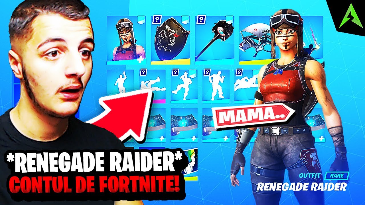 ARE *RENEGADE RAIDER* PE CONTUL DE FORTNITE..
