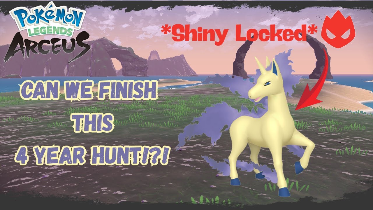 Can we Finally end this Rapidash Hunt? Pokemon Legends Arceus