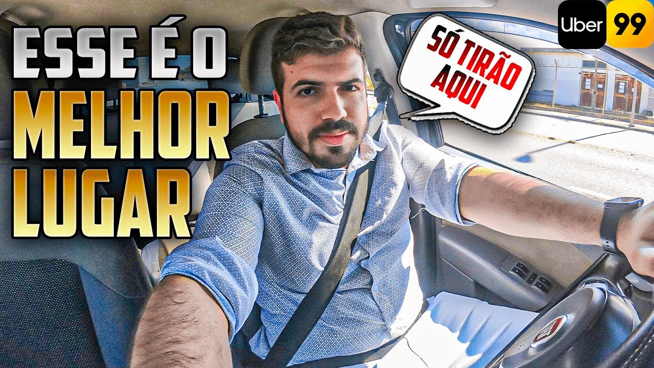 🔴 REVELEI O MELHOR LUGAR DE SÃO PAULO - AQUI SÓ TOCA CORRIDA LONGA !!! Uber e 99pop.